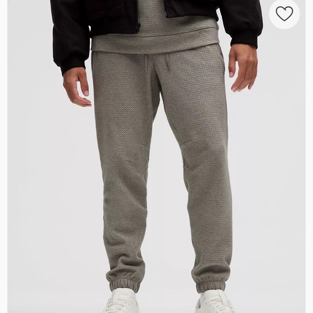 lululemon athletica Textured Gray Joggers